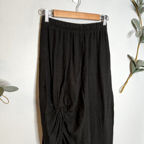 Z Supply Knotted Black Maxi Skirt - Picture 3 of 6